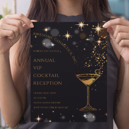 Convites Logotipo personalizado Cocktail Evento Empresarial