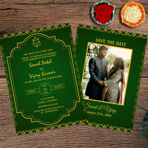 Convites Logotipo Personalizado De Foto Ganesha Do Casament