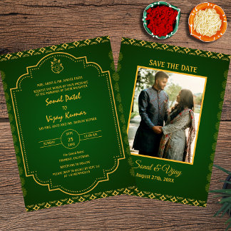 Convites Logotipo Personalizado De Foto Ganesha Do Casament