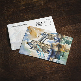 Convites London Tower Bridge Watercolor