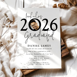 Convites Look who's Graduated Photo Graduation Party