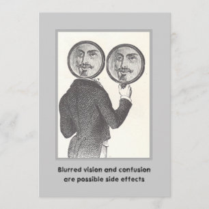 Convites Louco vintage