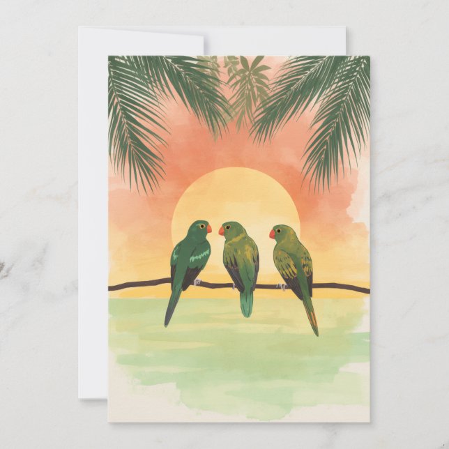 Convites Love from the yard (Frente)