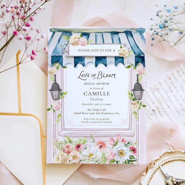 Convites Love in Bloom Garden Bridal Shower Invitation (Love in Bloom Garden Bridal shower Invitation)