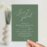 Convites “Love Is Patient” Wedding Change the date announce<br><div class="desc">Share your updated wedding plans with grace using this elegant wedding postponement announcement card. Featuring the heartfelt phrase “Love Is Patient” in flowing calligraphy paired with refined minimalist typography, this design offers a beautiful and thoughtful way to inform guests of your new celebration date. Perfect for couples who appreciate timeless,...</div>