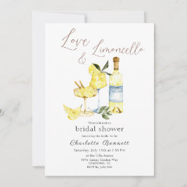 Convites Love Limoncello Cocktail Chá de panela
