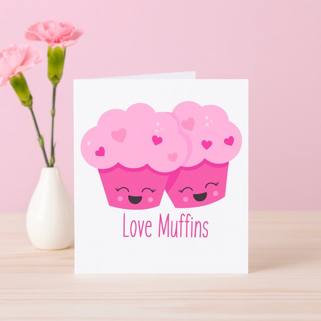 Convites Love Muffins (Criador carregado)