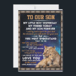 Convites Love Son | Para O Nosso Filho Eu Orgulho-Me De Voc<br><div class="desc">Love Son | Para O Nosso Filho Eu Orgulho-Me De Você E Te Amo</div>