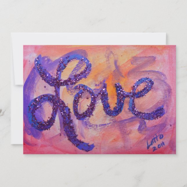 Convites Love Sunset Twilight Invtions ou Announces (Frente)