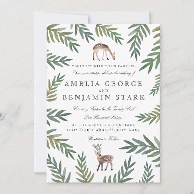 Convites Loved Dearly Wedding (Frente)