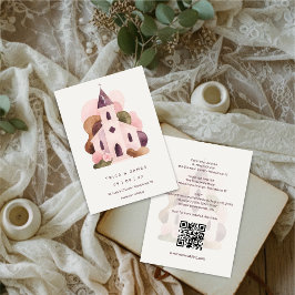 Convites Lovely Rustic Pink Tones Church Wedding