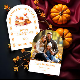 Convites Lovely Thanksgiving Cupcakes Photo Family