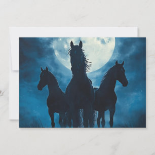 Convites Lua dos Três Cavalos