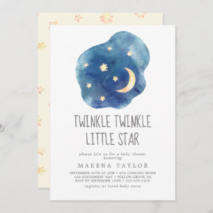 Convites Lua e estrelas Gênero Twinkle Neutral Twinkle