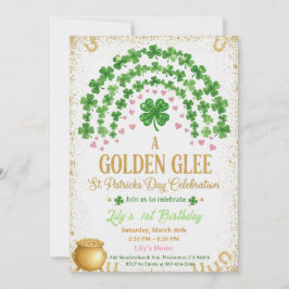 Convites Lucky One 1st Birthday Invitation