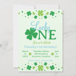 Convites Lucky One First 1st Birthday Party