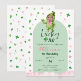 Convites Lucky One St Patrick Birthday Photo