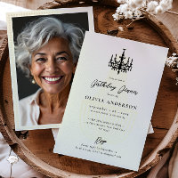 Lustre Elegante & Celebração de Aniversário com Fo