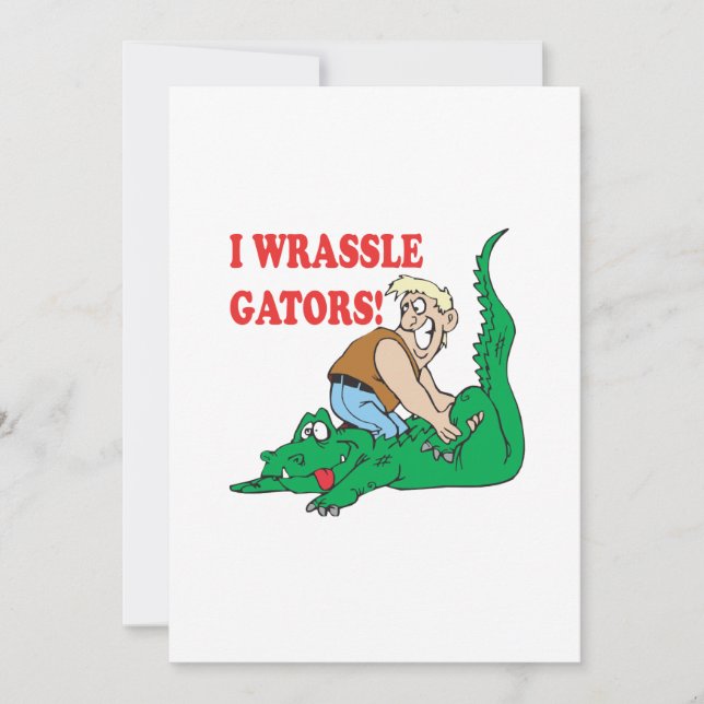 Convites Luta 2 do jacaré (Frente)