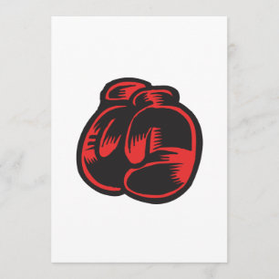 Convites Luvas de encaixotamento