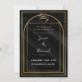 Convites Luxo Arco de Casamento em Ouro Preto