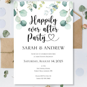 Convites Luxo Feliz De Todos Após Casamento De Festa Eucaly