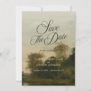 Convites Luxo Fino Save the Date Arte