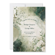 Luxuoso Colagem Floral de Casamento Esmeralda Sage