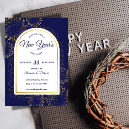 Convites Luxury New Year’s Eve Party Invitation template