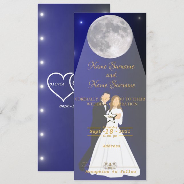 Convites Luz (Frente/Verso)