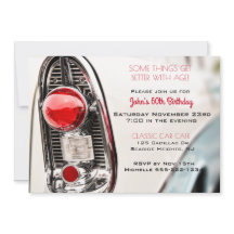 Luz de Meio século Clássica do Carro