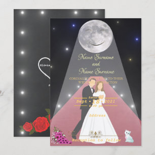 Convites Luz de tapete vermelha