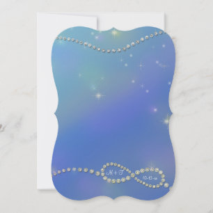 Convites Luz infinita do Twinkling do amor do sinal do