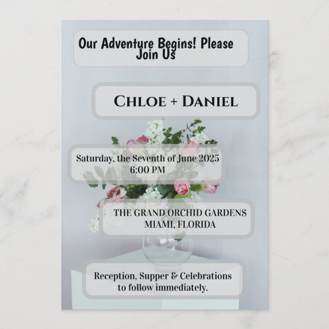 Convites Luzes Bokeh Ambiente Taça de Vinho Moderna Formal (Frente)