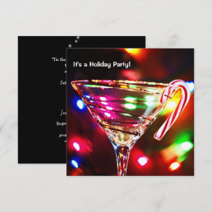 Convites Luzes da festa de Natal