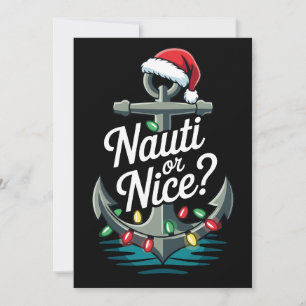Convites Luzes de Âncora de Natal ou Lindo Chapéu de Papai