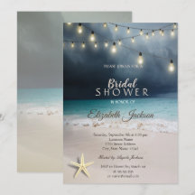 Luzes de Corda para Casamento na Praia Seastar Chá