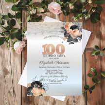Luzes de Cordão de Rosas Laranja Prata Aniversário