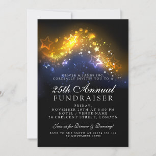 Convites Luzes de ignição Douradas de eventos de gala corpo