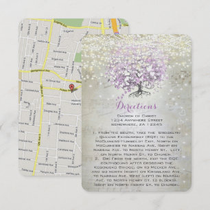Convites Luzes Estrelas Conto de Fadas Lavanda Enclosure Ca