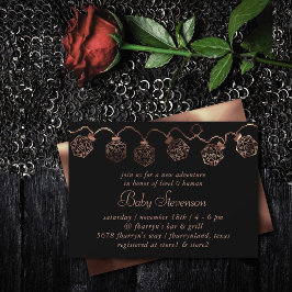 Convites Luzes RPG | Copper Fantasy Tabletop Gamer Dice