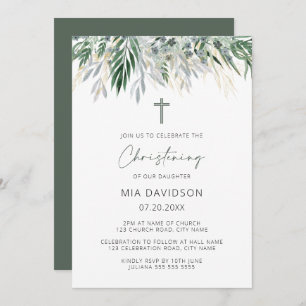 Convites Luzes verdes e Douradas se cristalizam