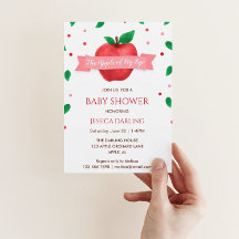 Maçã de minha queda de olhos | Chá de fraldas de V