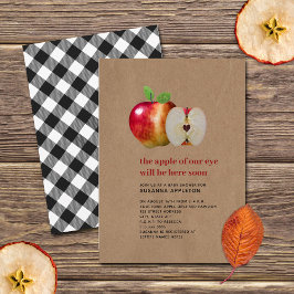 Convites Maçã Do Nosso Chá de fraldas De Outono De outono