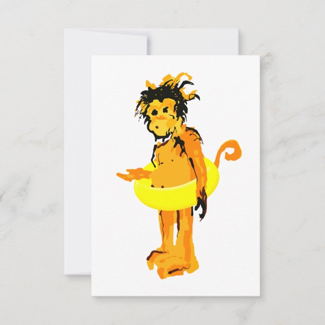 Convites macaco (Frente)