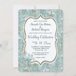 Convites Maçãs de Pastel Moles de Verde Sage