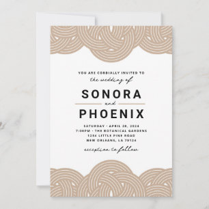 Convites Macrame Wedding