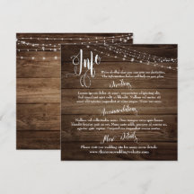 Madalena Marrom Madeira c/ Luzes, Roteiro de Infor