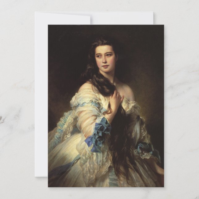 Convites madame barbe de rimsky (Frente)