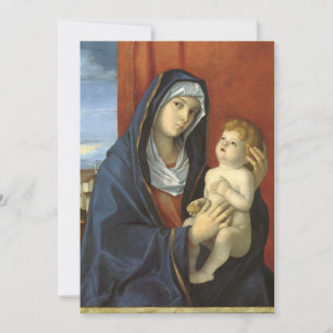 Convites Madona e Menino por Giovanni Bellini, Chá de Bebê
